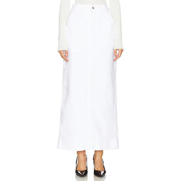 RevolveA.L.C. Hunter Maxi Skirt in White Sz 2 $350 msrp NWT